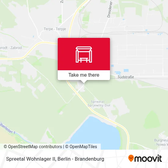 Spreetal Wohnlager II map