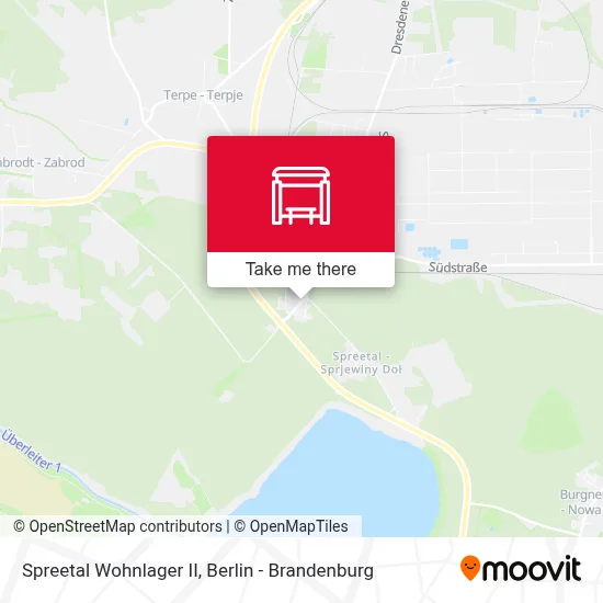 Spreetal Wohnlager II map