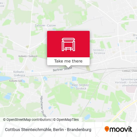 Cottbus Steinteichmühle map