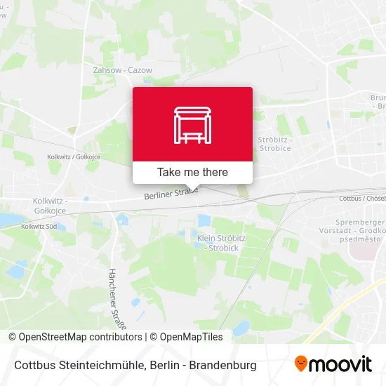 Cottbus Steinteichmühle map