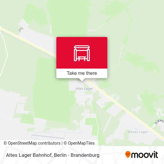 Altes Lager Bahnhof map