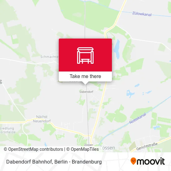 Dabendorf Bahnhof map