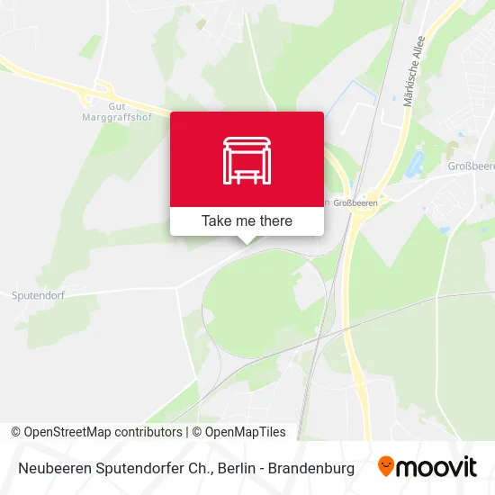 Neubeeren Sputendorfer Ch. map