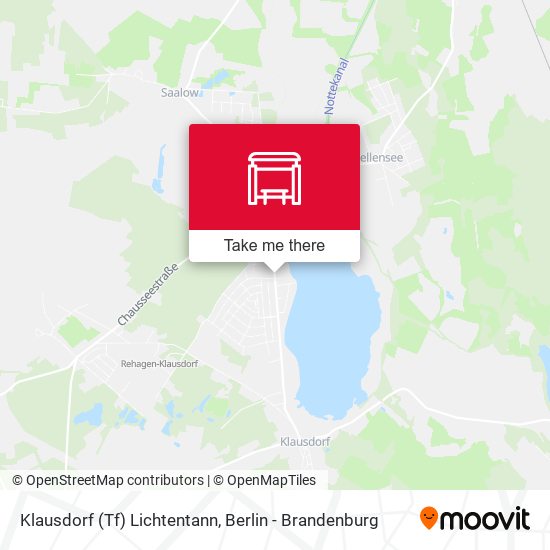 Klausdorf (Tf) Lichtentann map