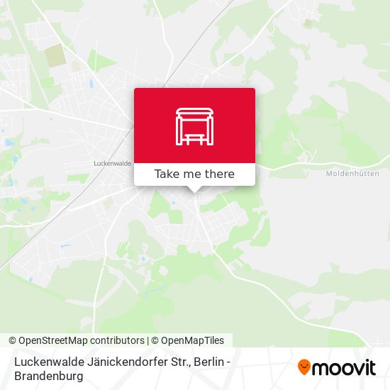 Luckenwalde Jänickendorfer Str. map