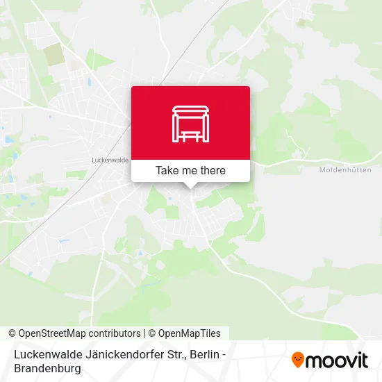 Карта Luckenwalde Jänickendorfer Str.