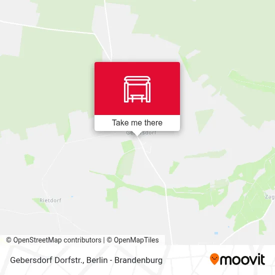 Gebersdorf Dorfstr. map