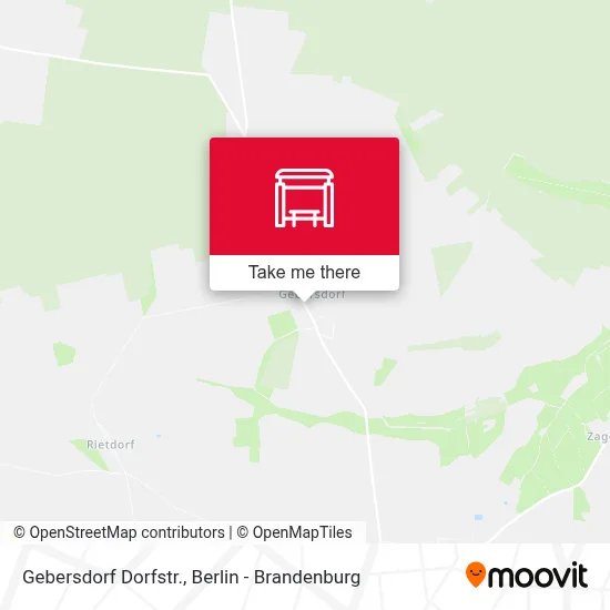 Gebersdorf Dorfstr. map