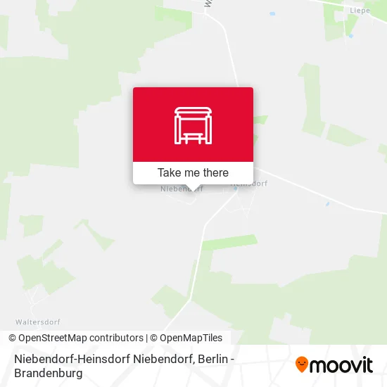 Карта Niebendorf-Heinsdorf Niebendorf