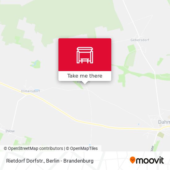Rietdorf Dorfstr. map