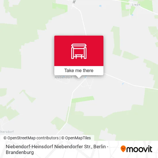 Niebendorf-Heinsdorf Niebendorfer Str. map