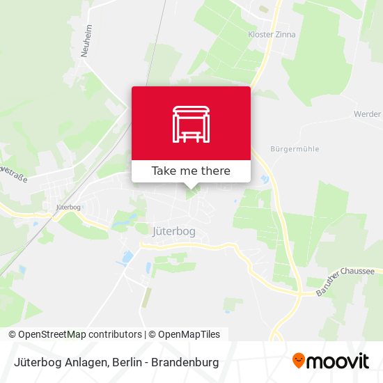 Jüterbog Anlagen map