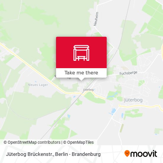 Jüterbog Brückenstr. map