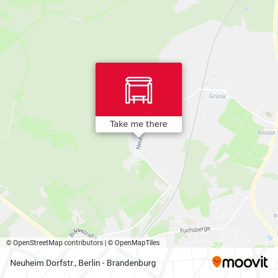 Neuheim Dorfstr. map