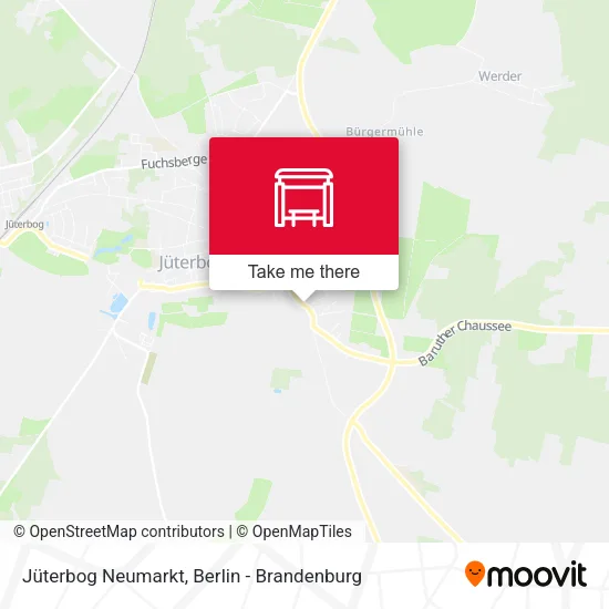 Карта Jüterbog Neumarkt