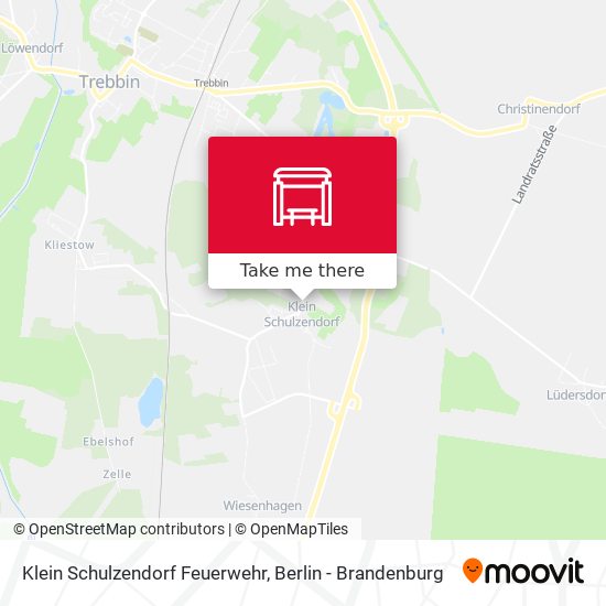Klein Schulzendorf Feuerwehr map