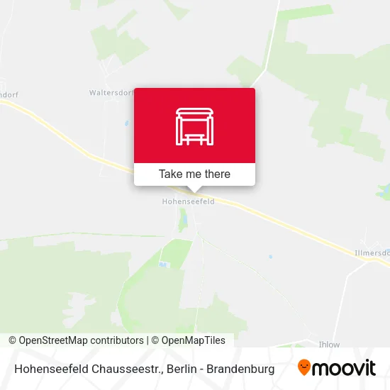 Карта Hohenseefeld Chausseestr.