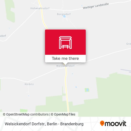 Welsickendorf Dorfstr. map
