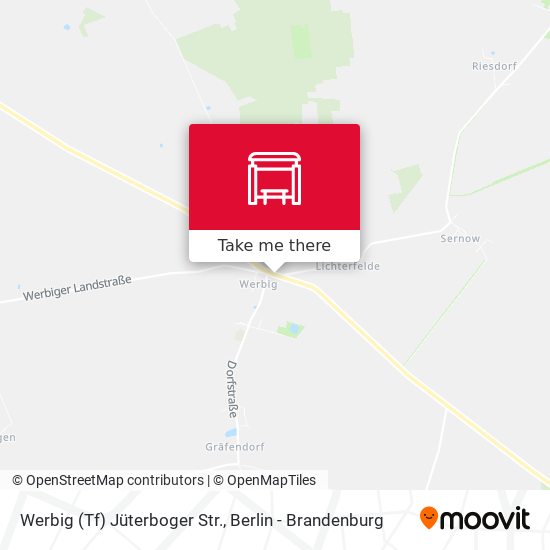 Карта Werbig (Tf) Jüterboger Str.