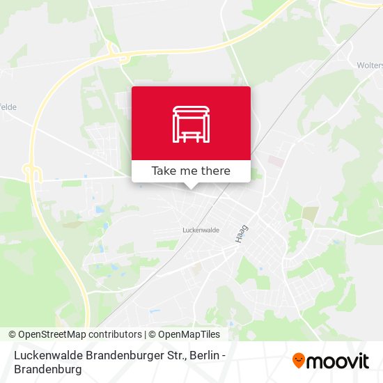 Luckenwalde Brandenburger Str. map