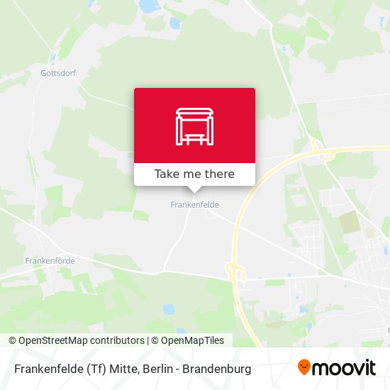 Frankenfelde (Tf) Mitte map