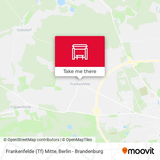 Frankenfelde (Tf) Mitte map