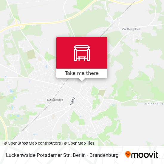 Luckenwalde Potsdamer Str. map