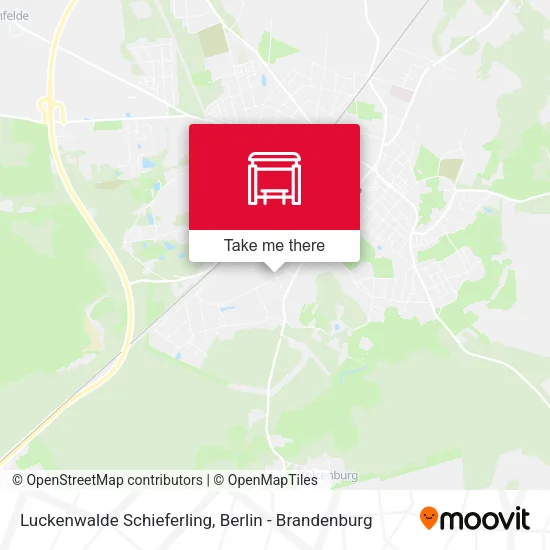 Карта Luckenwalde Schieferling