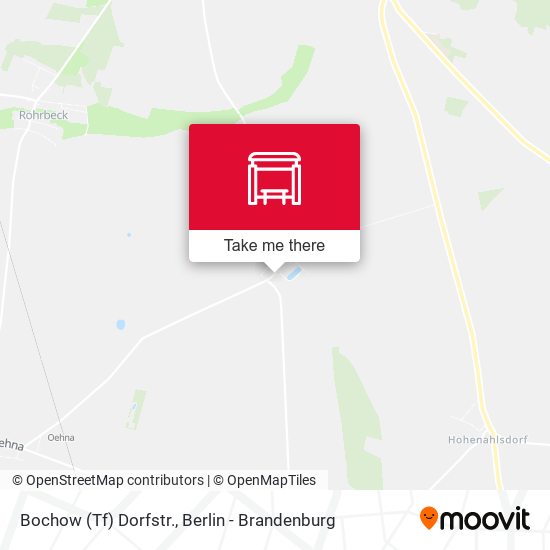 Bochow (Tf) Dorfstr. map