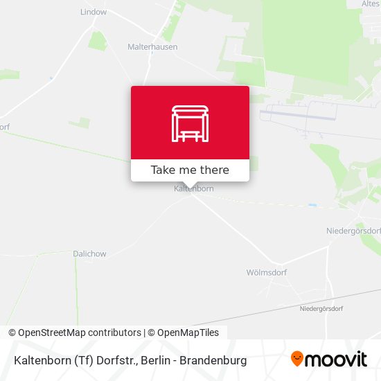 Kaltenborn (Tf) Dorfstr. map