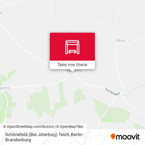Schönefeld (Bei Jüterbog) Teich map