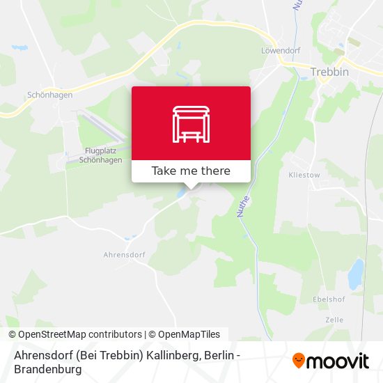 Ahrensdorf (Bei Trebbin) Kallinberg map