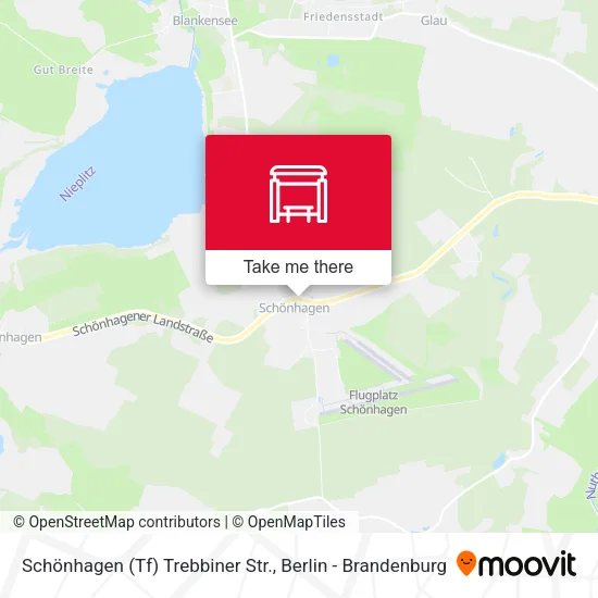 Карта Schönhagen (Tf) Trebbiner Str.