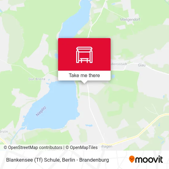 Blankensee (Tf) Schule map