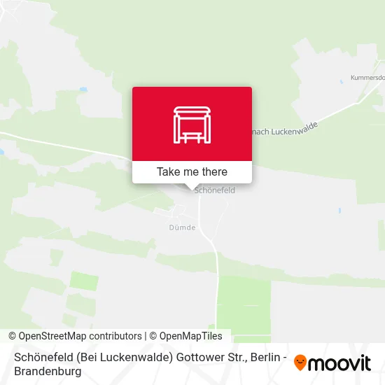 Schönefeld (Bei Luckenwalde) Gottower Str. map