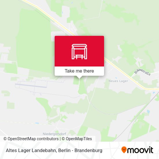 Карта Altes Lager Landebahn