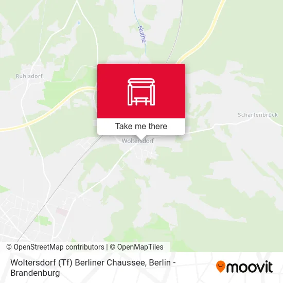 Woltersdorf (Tf) Berliner Chaussee map