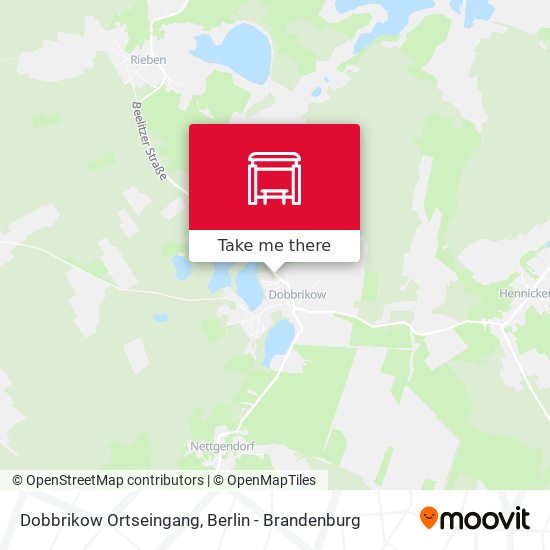 Карта Dobbrikow Ortseingang