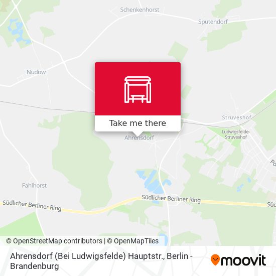 Ahrensdorf (Bei Ludwigsfelde) Hauptstr. map
