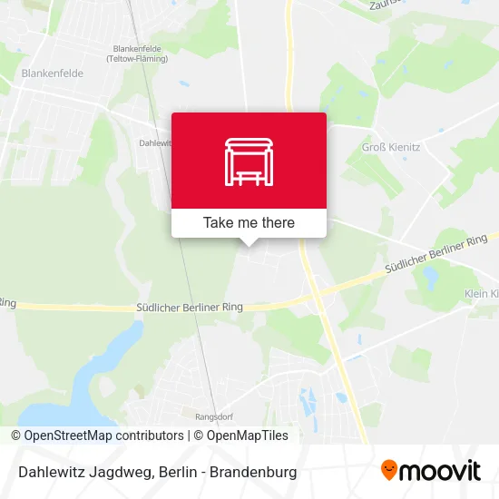 Карта Dahlewitz Jagdweg