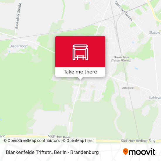 Blankenfelde Triftstr. map