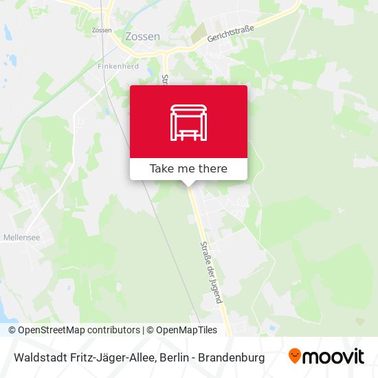 Waldstadt Fritz-Jäger-Allee map