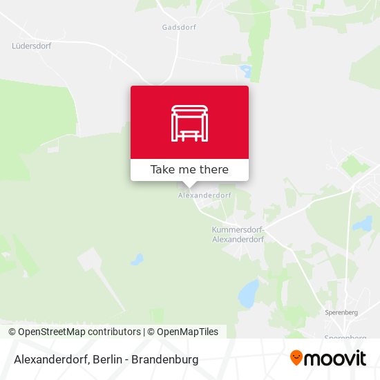 Alexanderdorf map