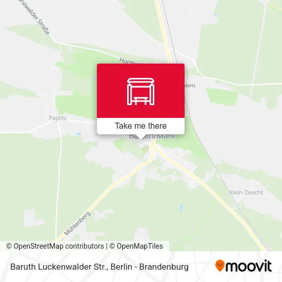 Карта Baruth Luckenwalder Str.