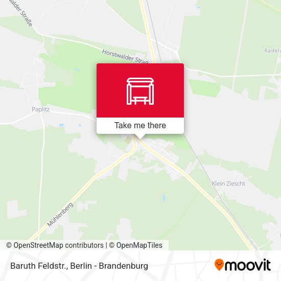 Карта Baruth Feldstr.