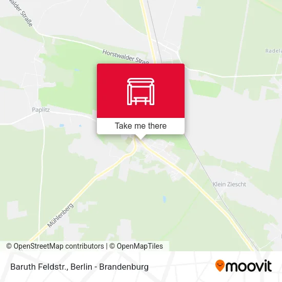 Карта Baruth Feldstr.