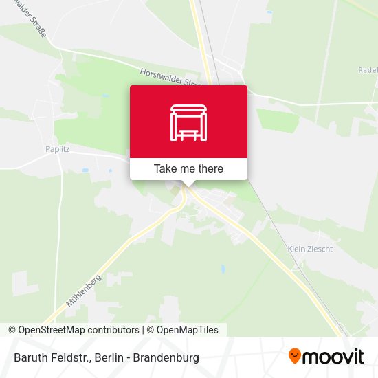 Карта Baruth Feldstr.
