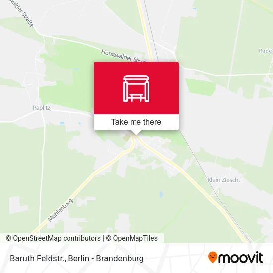 Карта Baruth Feldstr.