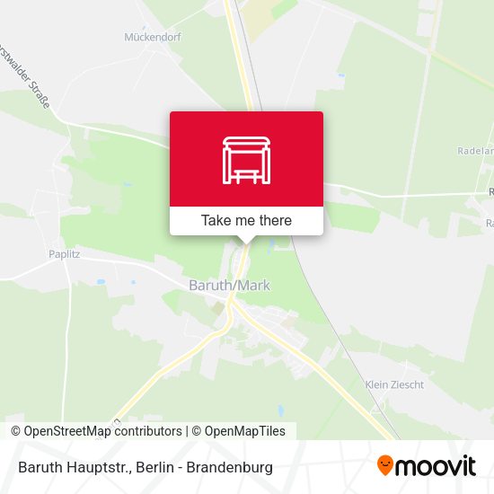 Карта Baruth Hauptstr.