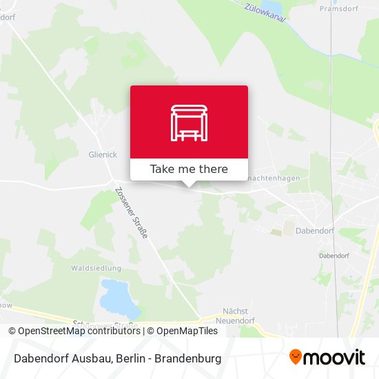 Dabendorf Ausbau map
